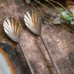 Vintage dessertlepeltjes voor foodfotografie Fox and some Prop Shop