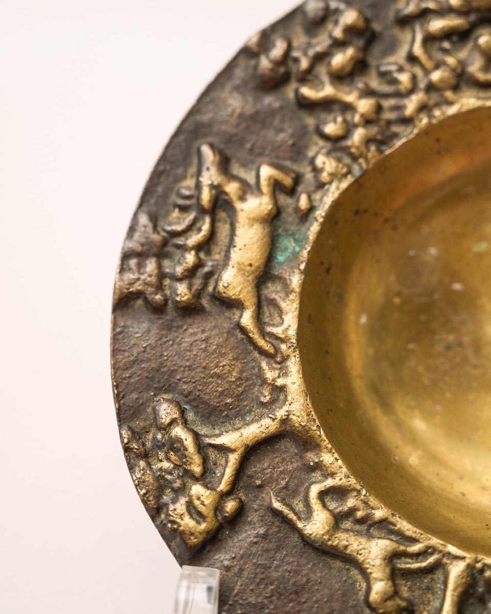 Klein bronzen schaaltje handgemaakt door Klokkengieterij Gescher