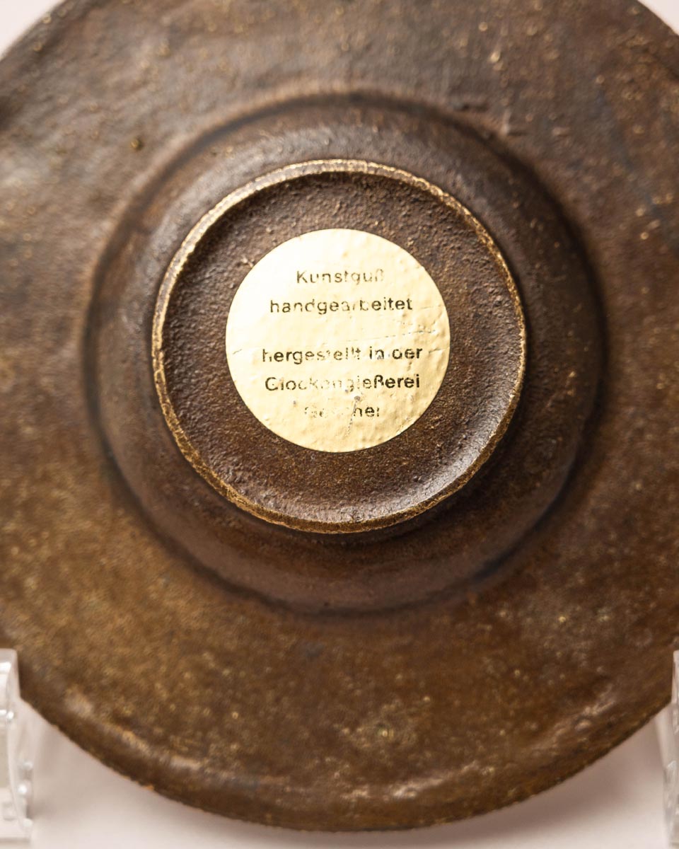 Klein bronzen schaaltje handgemaakt door Klokkengieterij Gescher