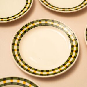 Set van vijf Villeroy en Boch gebakschoteltjes